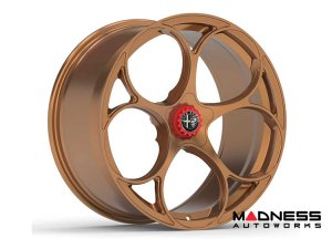 Alfa Romeo Giulia Custom Wheels - set of 4 - KuhlFX - Forged - GTAm Style - 20" - Gloss Bronze