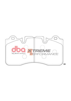 Alfa Romeo Giulia Brake Pads - Front - DBA - XP Performance - `17-`18 Alfa Romeo Giulia Brake Pads - Front - DBA - XP Performance - `17-`18