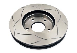 Alfa Romeo Spider Brake Rotor (1) - Front - DBA - Street Series T2 Slotted - `88-`07