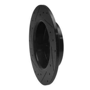 Alfa Romeo 166 Brake Rotor (1) - Rear Right - DFC - Drilled and Slotted - Black - `99-`07