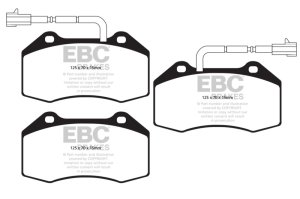 Alfa Romeo 4C Brake Pads - Front - EBC - Greenstuff 2000 Series Sport - `14-`27