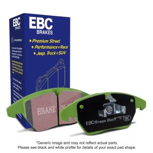 Alfa Romeo 4C Brake Pads - Front - EBC - Greenstuff 2000 Series Sport - `14-`27