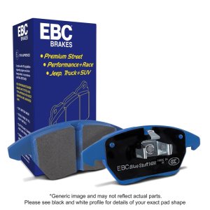 Alfa Romeo Stelvio Brake Pads - Rear - EBC - Bluestuff NDX - Blue - `18-`27