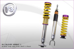 Alfa Romeo 8C Competizione Coilover Suspension Kit - KW - V3 - 2008