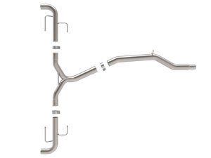 Alfa Romeo Stelvio Performance Exhaust - aFe - MACH Force-Xp 3in to 2-1/2in Stainless Axle-Back - `17-`26