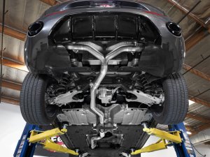 Alfa Romeo Stelvio Performance Exhaust - aFe - MACH Force-Xp 3in to 2-1/2in Stainless Axle-Back - `17-`26