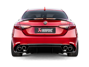 Alfa Romeo Giulia Performance Exhaust - Akrapovic - Cat Back - Titanium