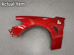 Alfa Romeo Giulia Quadrifoglio Front Fenders (2) - Driver & Passenger Side - Rosso Etna - Take Off