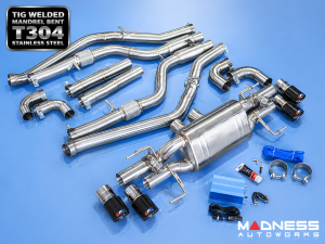 Alfa Romeo Giulia Performance Exhaust - 2.9L QV Model - Corsa Forza Performance