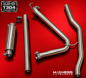 Alfa Romeo Tonale Performance Exhaust - 2.0L - Single Exit Design - Corza Forza Performance 
