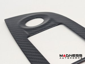 Alfa Romeo Giulia Door Trim - Window Switch Trim Kit - Carbon Fiber - Feroce Carbon