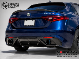 Alfa Romeo Giulia Diffuser - Carbon Fiber - Originale Lusso - Feroce Carbon - Base Models