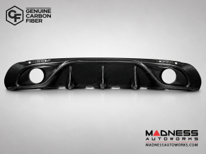 Alfa Romeo Giulia Diffuser - Carbon Fiber - Originale Lusso - Feroce Carbon - Base Models