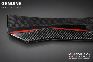 Alfa Romeo Giulia Front Spoiler - Carbon Fiber - QV Style - V3 - Feroce Carbon - Base Model
