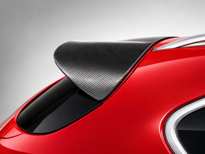 Alfa Romeo Stelvio Roof Spoiler - Carbon Fiber - Estremo Design