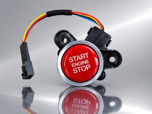 Alfa Romeo Giulia Start/ Stop Button - Genuine Part - Red