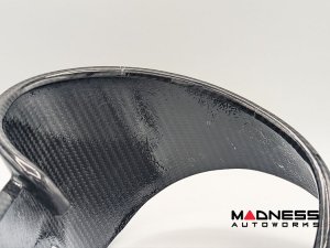 Alfa Romeo Giulia Instrument Cluster Cover - Carbon Fiber - Non-QV Model - Scratch And Dent