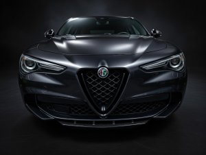  Alfa Romeo Stelvio Front Splitter - Carbon Fiber - Quadrifoglio