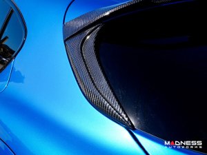 Alfa Romeo Stelvio Rear Window Trim - Carbon Fiber 