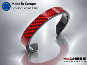 Carbon Fiber Bracelet - Red Candy Carbon Fiber Bracelet - Red Candy