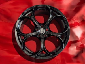 Alfa Romeo Giulia Custom Wheels - set of 4 - KuhlFX - MODA - Gunmetal Finish - 19"