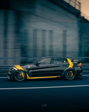 Alfa Romeo Giulia Quadrifoglio GTAm Conversion Kit by PariS'5 GaraGe - Side Skirts - Carbon Fiber