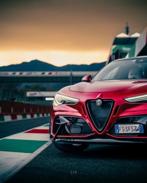 Alfa Romeo Stelvio GTA Style Front Bumper Conversion Kit by Paris5 Garage