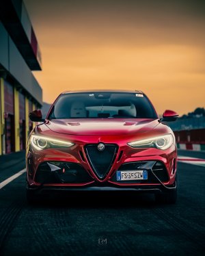 Alfa Romeo Stelvio GTA Style Front Bumper Conversion Kit by Paris5 Garage