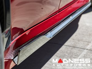 Alfa Romeo Giulia Quadrifoglio GTAm Conversion Kit by PariS'5 GaraGe - Side Skirts - Carbon Fiber