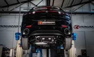 Alfa Romeo Tonale Performance Exhaust - 1.3L - Ragazzon - Evo Line - Axle Back - Black Tips - 95mm - Straight Through
