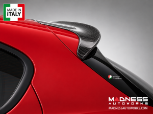 Alfa Romeo Stelvio Roof Spoiler - Carbon Fiber - Stile Italia 