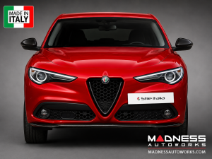 Alfa Romeo Stelvio Front Spoiler - Carbon Fiber - Stile Italia 