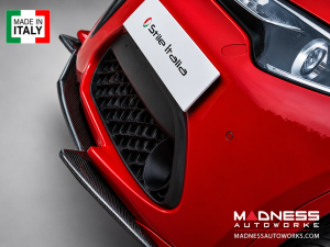 Alfa Romeo Stelvio Front Spoiler - Carbon Fiber - Stile Italia 