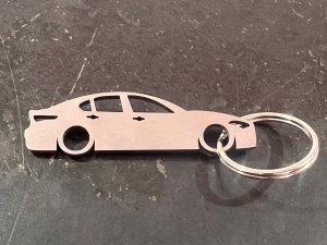 Keychain - Alfa Romeo Giulia Silhouette Design