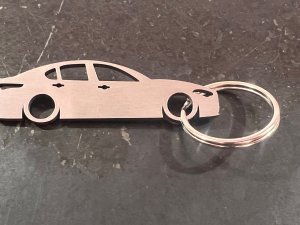 Keychain - Alfa Romeo Giulia Silhouette Design