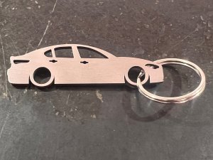 Keychain - Alfa Romeo Giulia Silhouette Design