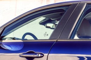 Alfa Romeo Giulia Exterior Door Pillars - Carbon Fiber