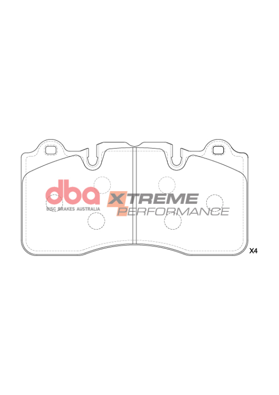 Alfa Romeo Giulia Brake Pads - Front - DBA - XP Performance - `17-`18 Alfa Romeo Giulia Brake Pads - Front - DBA - XP Performance - `17-`18