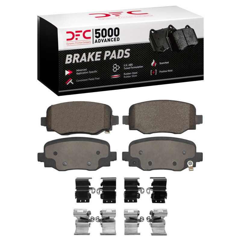 Alfa Romeo TONALE Brake Pads - Rear - DFC - 5000 Advanced Ceramic - `15-`25 Alfa Romeo TONALE Brake Pads - Rear - DFC - 5000 Advanced Ceramic - `15-`25