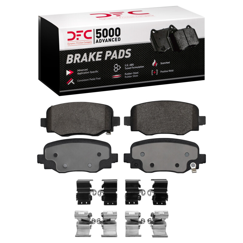 Alfa Romeo Tonale Brake Pads - Rear - DFC - 5000 Advanced Low Metallic - `24-`25 Alfa Romeo Tonale Brake Pads - Rear - DFC - 5000 Advanced Low Metallic - `24-`25
