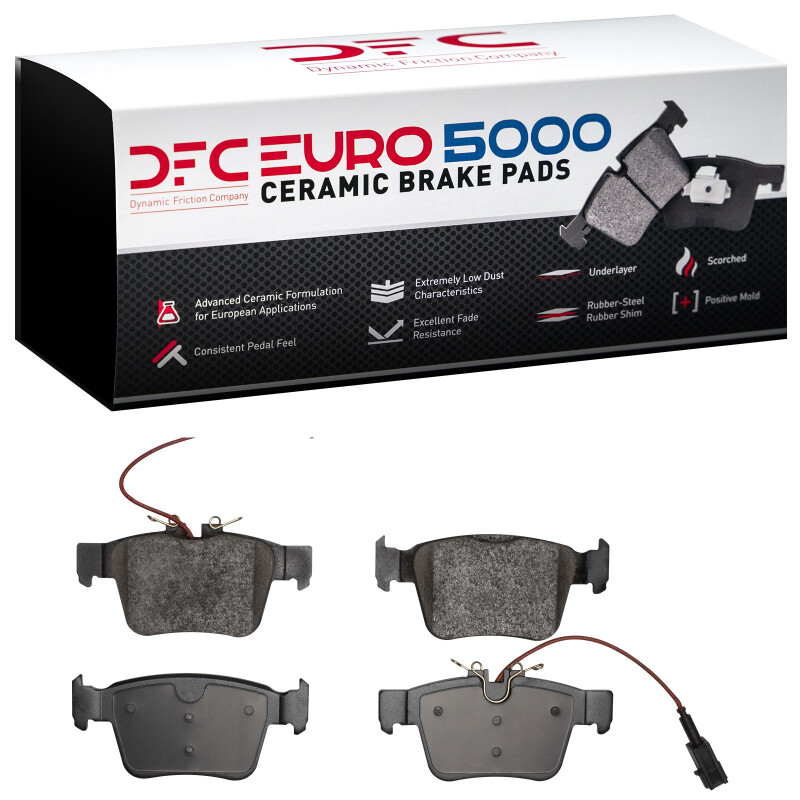 Alfa Romeo Giulia Brake Pads - Rear - DFC - Euro 5000 Ceramic - `17-`25 Alfa Romeo Giulia Brake Pads - Rear - DFC - Euro 5000 Ceramic - `17-`25
