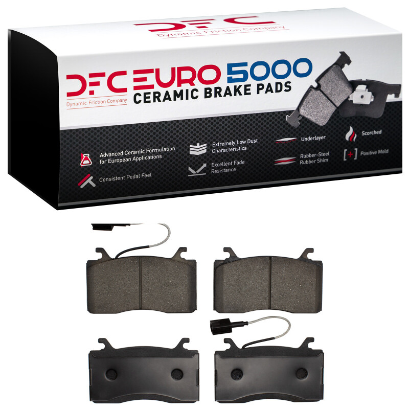 Alfa Romeo STELVIO Brake Pads - Front - DFC - Euro 5000 Ceramic - `17-`25 Alfa Romeo STELVIO Brake Pads - Front - DFC - Euro 5000 Ceramic - `17-`25