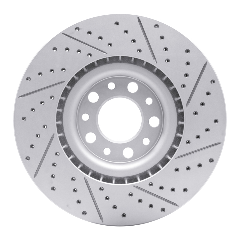 Alfa Romeo Stelvio Brake Rotor (1) - Front Left - DFC - Geoperformance Rotors - Drilled & Slotted - `17-`25 Alfa Romeo Stelvio Brake Rotor (1) - Front Left - DFC - Geoperformance Rotors - Drilled & Slotted - `17-`25