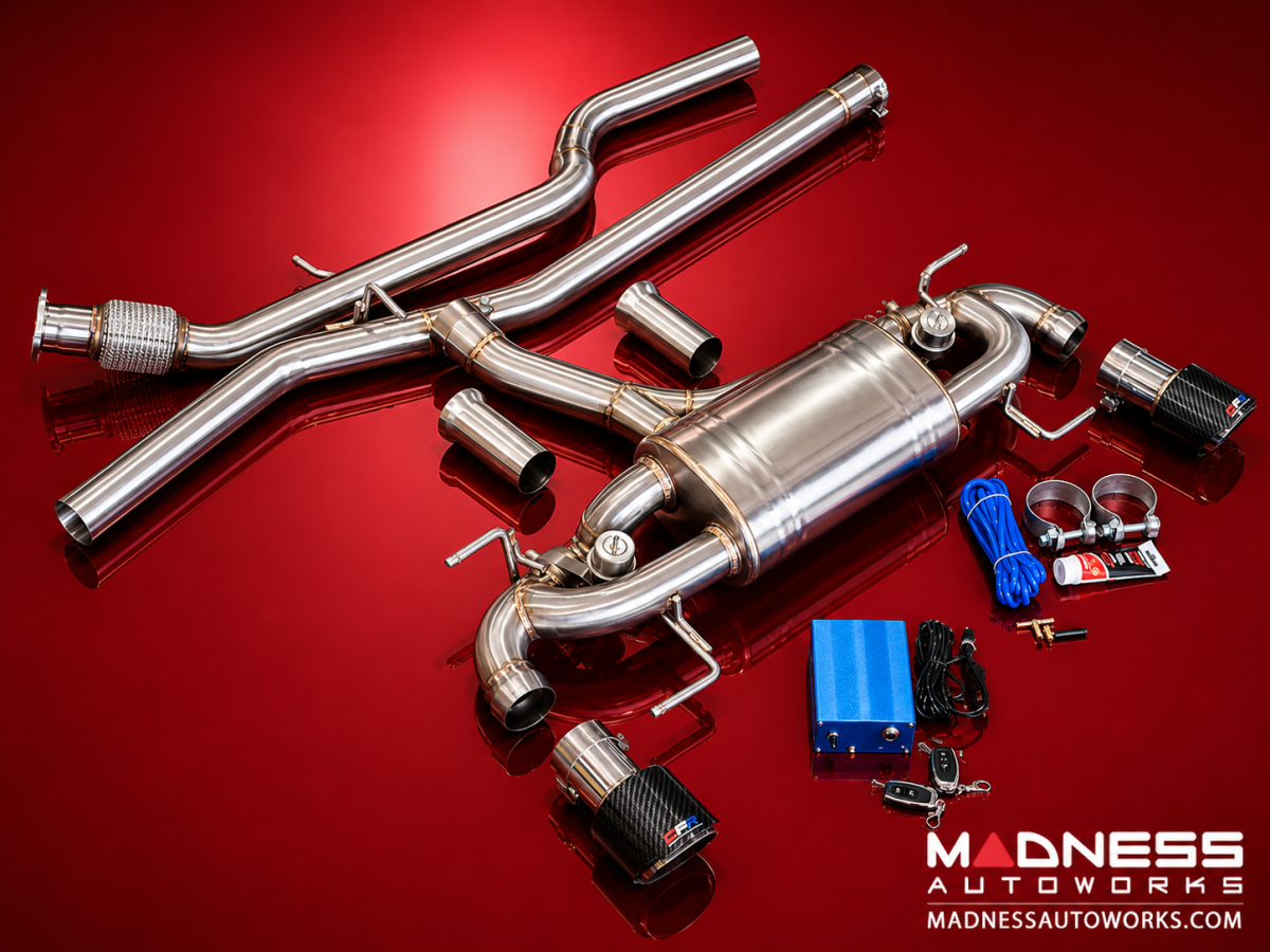 Alfa Romeo Giulia Performance Exhaust - 2.0L - Corsa Forza Performance - Valved Alfa Romeo Giulia Performance Exhaust - 2.0L - Corsa Forza Performance - Valved