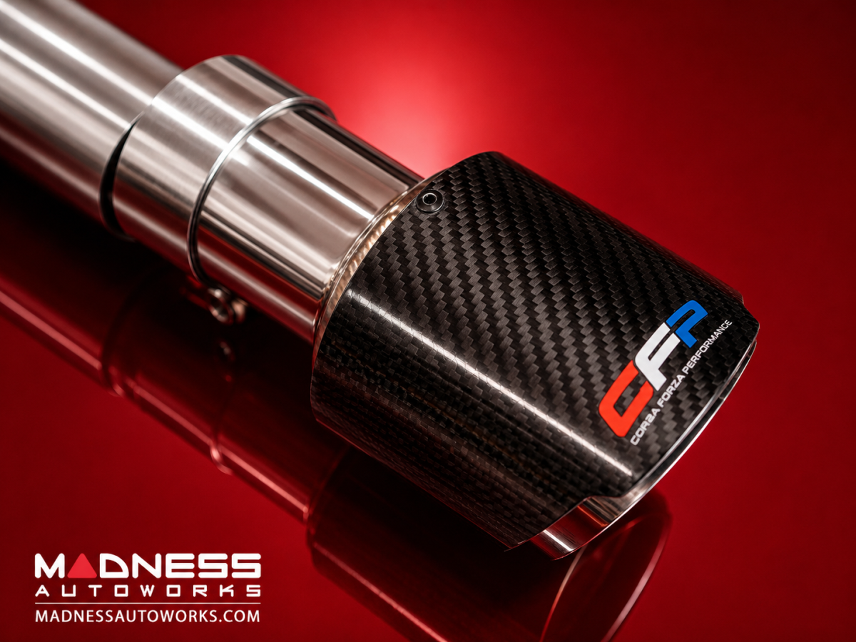 Alfa Romeo Giulia Performance Exhaust - 2.0L - Corsa Forza Performance - Valved Alfa Romeo Giulia Performance Exhaust - 2.0L - Corsa Forza Performance - Valved