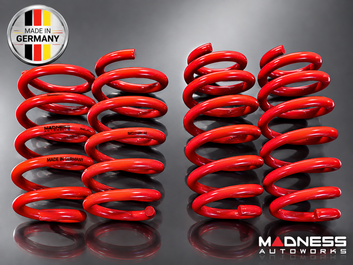 Alfa Romeo Giulia Lowering Springs - 2.0L - MADNESS - Sport Plus Alfa Romeo Giulia Lowering Springs - 2.0L - MADNESS - Sport Plus