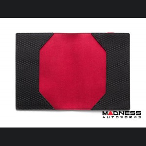 Document Holder - Alfa Romeo Logo - Black w/ Red Band