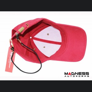 Alfa Romeo Cap - Red w/ Bronze Accents - Classiche