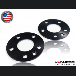 Alfa Romeo Giulia Wheel Spacers - MADNESS - 5mm - set of 2 w/ extended bolts