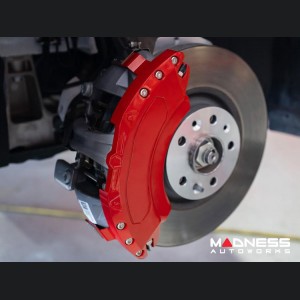 Alfa Romeo Stelvio Brake Caliper Cover Kit - Set of 4 - Red